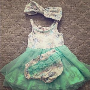 Catherine Malandrino baby dress set